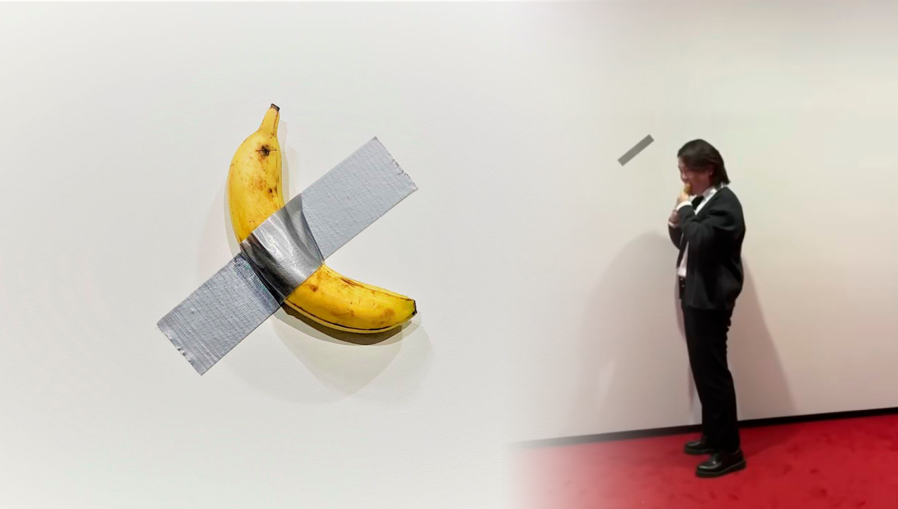 /corea-del-sur-estudiante-se-comio-platano-de-obra-artistica-avaluada-en-96-millones-de-pesos